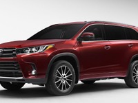 【ニューヨークモーターショー16】トヨタの中型SUV、ハイランダー に2017年型…表情一新 画像