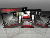 【東京モーターサイクルショー16】ブリヂストン、BATTLAXの世界観を演出 画像