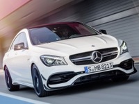 【ニューヨークモーターショー16】メルセデス CLA 、「AMG 45」にも改良新型…381馬力ターボ継続 画像