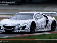 ホンダ NSX 新型、GT3レーサーが開発テスト［動画］ 画像