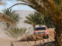 【パリダカ07】三菱 増岡パンクの原因 画像