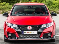 ホンダ、絵文字ナンバープレートを導入へ…シビック タイプR に装着 画像