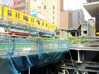 東横線の旧高架、銀座線の新たな軌道…渋谷［フォトレポート］ 画像