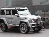 【メルセデス G550 4×4 スクエアード】より日常向けになった「6×6」の弟分 画像