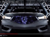 アキュラ MDX に2017年型、新世代アキュラ顔を初採用［動画］ 画像