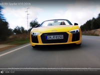 アウディ R8 新型にスパイダー、540馬力を解き放つ［動画］ 画像