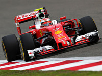 【F1 中国GP】初日フリー走行はライコネンがトップ、フェラーリが速さ見せる 画像