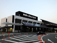 熊本空港のターミナルビル閉鎖、4月16日は全便欠航 画像