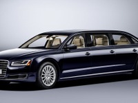アウディ A8 に全長6m超のリムジン…ドアは6枚 画像