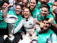 【F1 中国GP】ライバルたちの混乱よそに、ロズベルグが開幕3連勝 画像