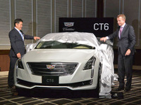 【キャデラック CT6】GMジャパン石井社長「他の人とは違うものを求める方に」 画像
