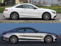 メルセデスAMG S63クーペ にコンパクトモデル!? 謎のベンツの正体は… 画像