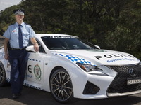 レクサス RC F、オーストラリア警察に配備完了 画像