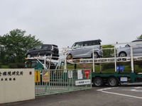 三菱自、燃費検証始まる...交通安全環境研究所 画像