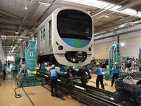 西武鉄道の武蔵丘イベント、今年は6月5日…車輪と車軸の接続作業を実演 画像