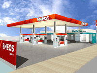 日石三菱のSS、ガソリン改質式燃料電池を導入 画像