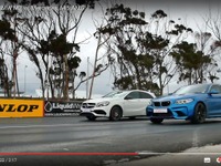 BMW M2 クーペ、メルセデス AMG A45 と加速競争［動画］ 画像