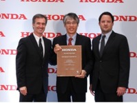 新日鉄住金の米国子会社、北米ホンダのエクセレンス・イン・バリュー2015を受賞 画像