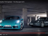 ポルシェ「718ケイマン」誕生…ケイマンがスポーティに進化［動画］ 画像