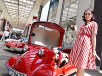 シャッター街がクラシックカー呼び水に盛況…前橋クラシックカーフェス16 画像