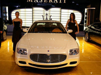 【デトロイトモーターショー07】写真蔵…マセラティ クアトロポルテ AT 画像