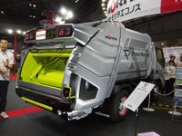 【NEW環境展16】ゴミ収集車もデザインで勝負…モリタの新ブランド戦略 画像