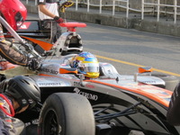 【スーパーフォーミュラ 第2戦】連覇狙う石浦宏明、岡山での巻き返しに向けて金曜トップ発進 画像