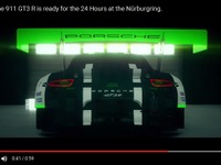 ポルシェ 911 GT3 R、ニュル24時間に準備完了［動画］ 画像