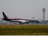 三菱航空機 MRJ、G7首脳にお披露目…中部国際空港で 画像
