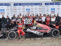 【INDYCAR 第7戦】デトロイトでのダブルヘッダー、初戦はブルデー優勝…佐藤琢磨11位 画像