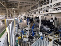 徹底した自動化とプレス、塗装、レーザー加工の新技術…ホンダ先進の生産現場を見た 画像