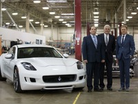 フィスカー カルマ に コルベット のV8…ディスティノ、量産第一号車を納車 画像
