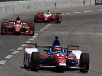 【INDYCAR 第9戦】佐藤琢磨が予選4位のテキサス戦…雨の影響で決勝は順延に 画像