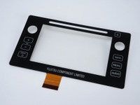 富士通コンポーネント、車載用静電容量方式タッチパネルを開発 画像