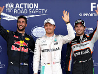 【F1 ヨーロッパGP】ロズベルグがポール獲得、初開催のバクーは予選も波乱の連続 画像