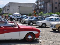 【石和温泉郷クラシックカーフェス16】真夏日もなんのその、温泉街に旧車が集結 画像