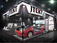【人とくるまのテクノロジー 16 名古屋】新型 プリウス のカットモデルを展示…ジェイテクト 画像