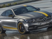 【グッドウッド16】メルセデス Cクラスクーペ、510馬力の「AMG 63」がヒルクライムに 画像