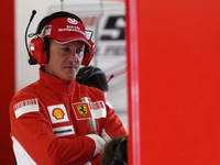 シューマッハ、バルセロナに参上 画像