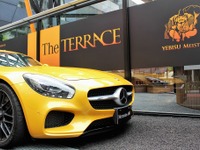 クルマとビールが楽しめる“ザテラス”…メルセデスとヱビスがコラボ 画像