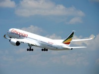 エアバス、エチオピア航空 A350XWB 第1号機を引き渡し 画像