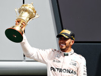 【F1 イギリスGP】ハミルトンが母国GPで3連覇…ロズベルグはペナルティ 画像