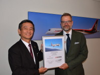三菱航空機 MRJ、欧州系企業から初の受注へ---最大で20機 画像