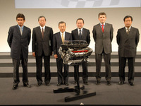 【ホンダF1】福井社長、コンストラクターズ争いに 画像