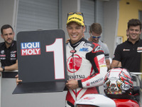 【MotoGP 第9戦ドイツ】中上貴晶がMoto2で今季初ポールポジション 画像