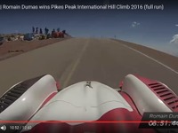 パイクスピーク総合優勝のオンボード映像［動画］ 画像