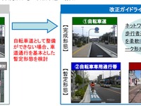 自転車のピクトグラムや路面表示の仕様を標準化---安全な利用環境 画像