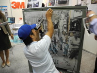 【無電柱化推進展16】3Mのラッピングフィルム、落書き防止に効果 画像
