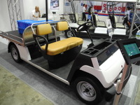 【プラントメンテナンスショー16】ヤマハの子会社、ゴルフカートの改造車で新たな需要を 画像