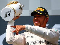【F1 ハンガリーGP】ハミルトン、3連勝でランキング首位を奪還 画像